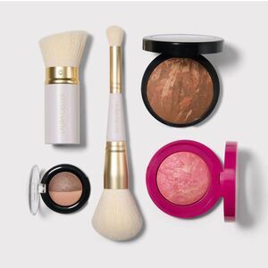 LAURA GELLER Holiday Daily Routine Kit TOFFEE - Foundation, Blush, Eyeshadow NEW